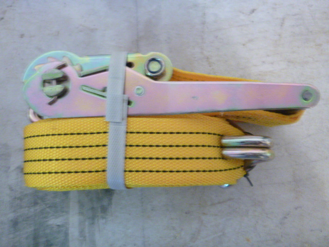 Ratchet Tie Down with J Hooks