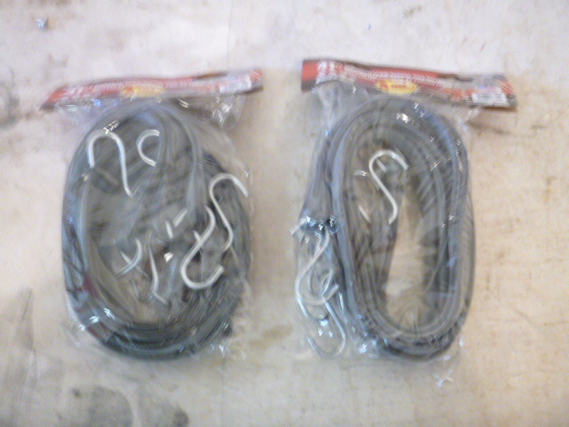 2 Packs of Erickson 41 Industrial EPDM Rubber Tarp Straps