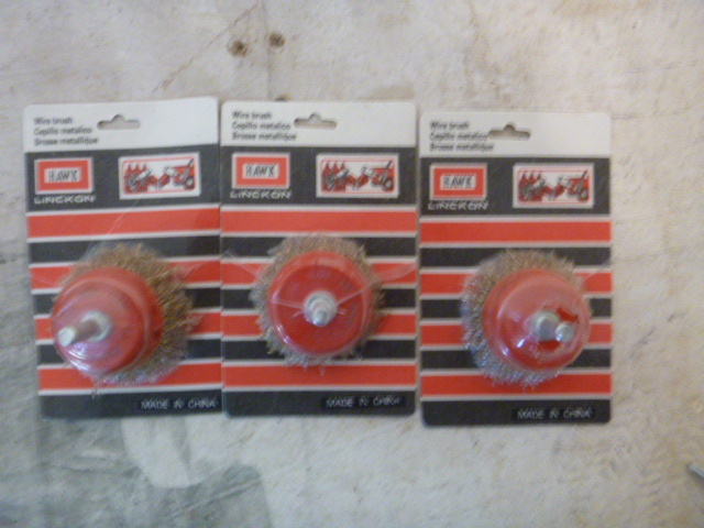 3 Hawk Wire Brushes