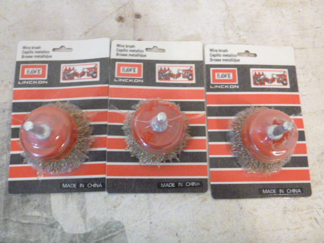 3 Hawk Wire Brushes