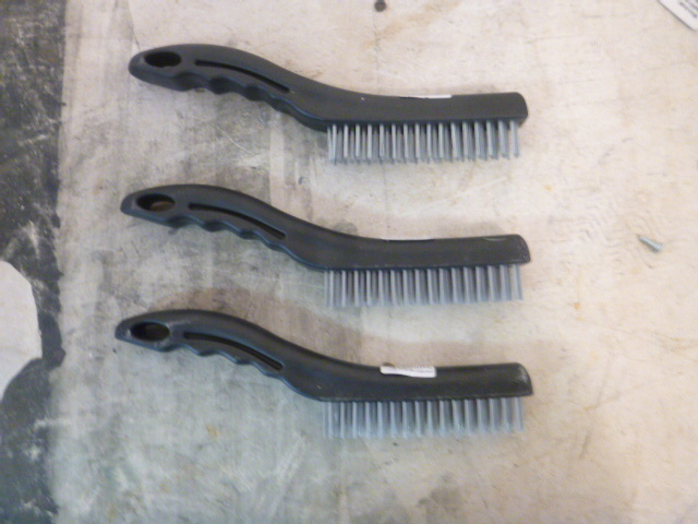 3 Wire Brushes