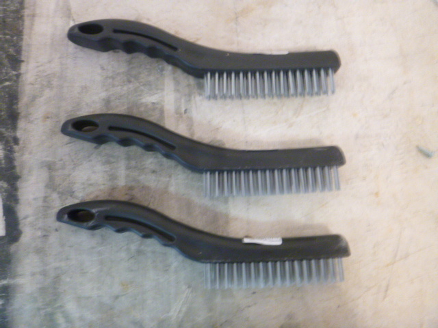 3 Wire Brushes