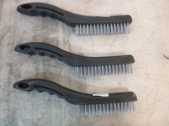 3 Wire Brushes