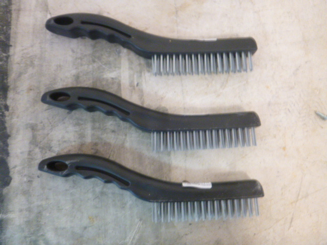 3 Wire Brushes