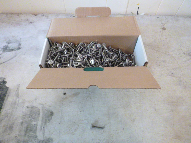 Box of Hilman Stainless Steel Machine Screws