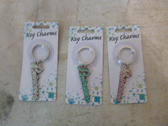 3 Princess Key Chains