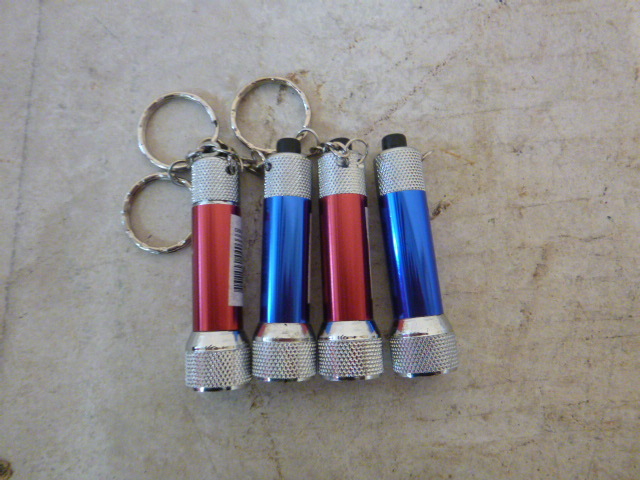 4 Key Chain Flashlights