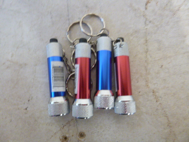 4 Key Chain Flashlights