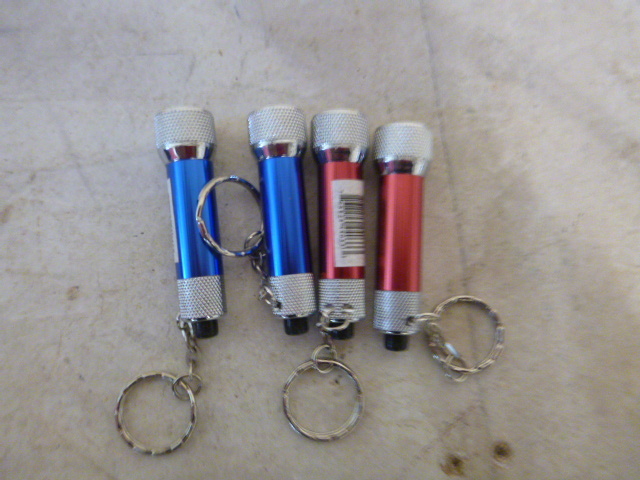 4 Key Chain Flashlights