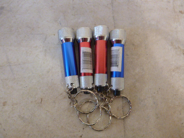 4 Key Chain Flashlights