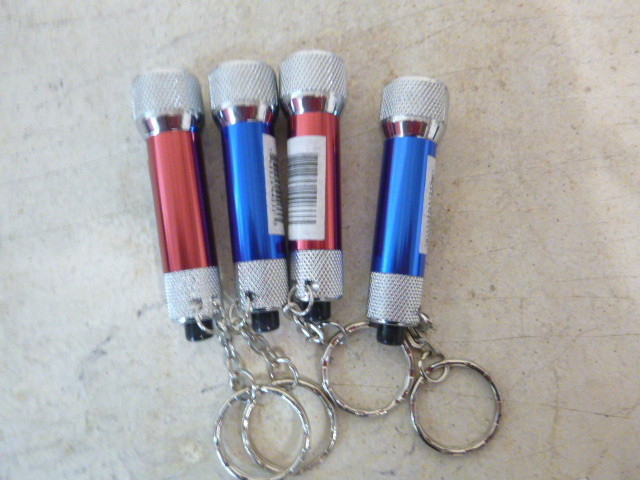 4 Key Chain Flashlights