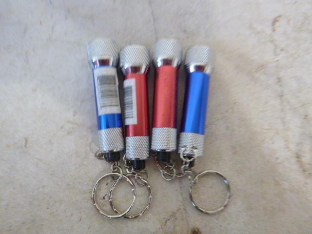 4 Key Chain Flashlights
