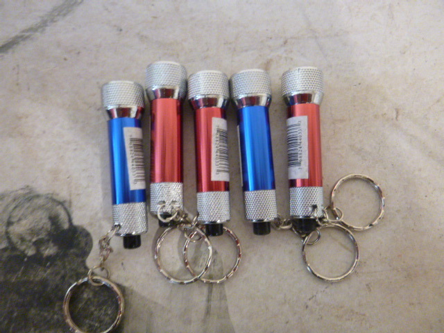 5 Key Chain Flashlights