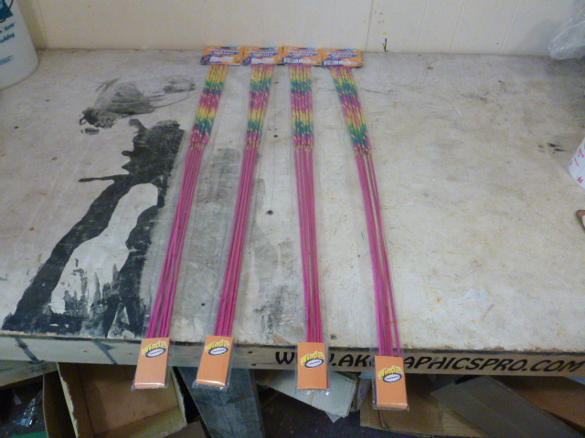 4 Packs of Jumbo Morning Glory Fireworks