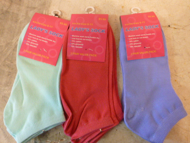 3 Pair of Ladys Socks
