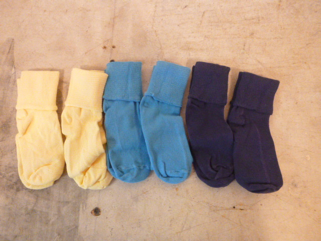 6 Pair of Girls Sports Socks