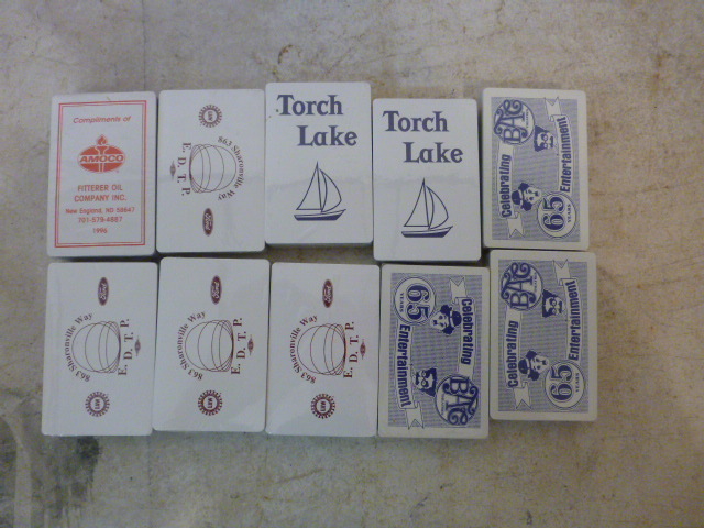 10 Decks of Playing Cards