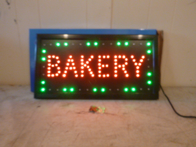 LED Bakery Sign