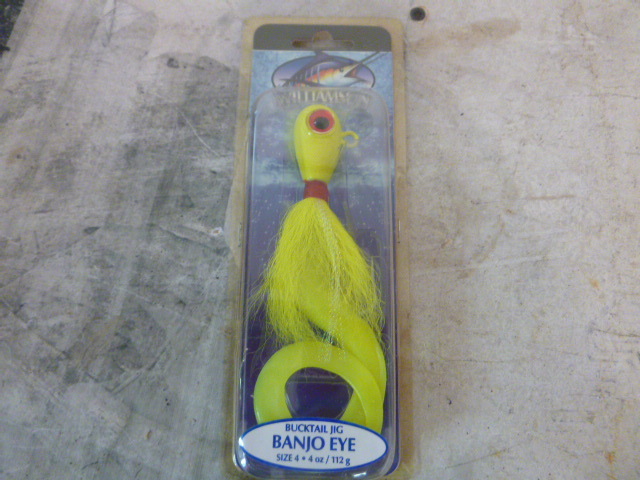 Williamson Banjo Eye Bucktail Jig