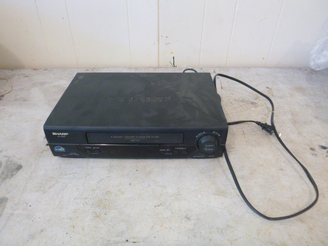 Sharp VHS Tape Player
