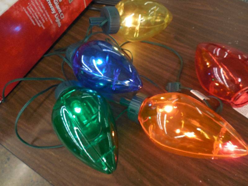 5 PIECE GIANT C7 PATHWAY LIGHTS