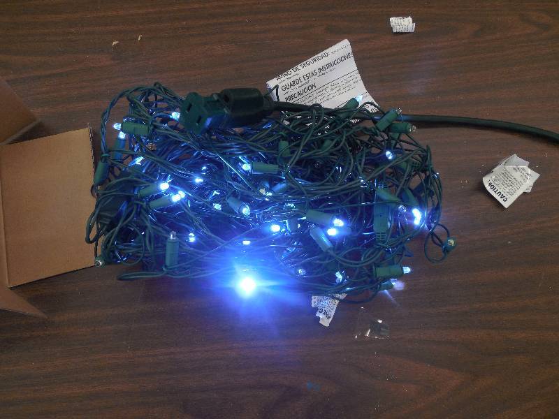 Gemmy Lightshow 70-Count White Mini LED Christmas String Lights