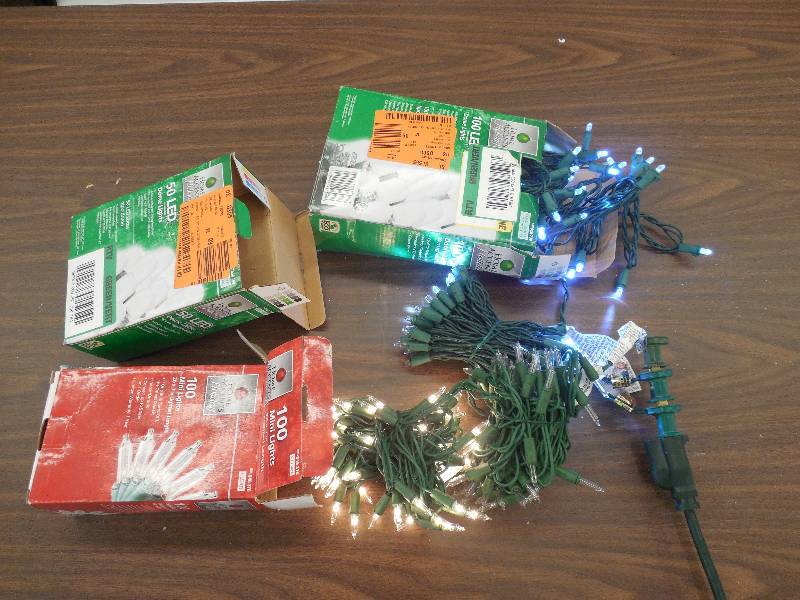 ASSORTMENT OF MISC. CHRISTMAS LIGHTS
