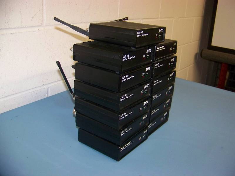 lot 38 image: (13) AMX, Radio Receivers