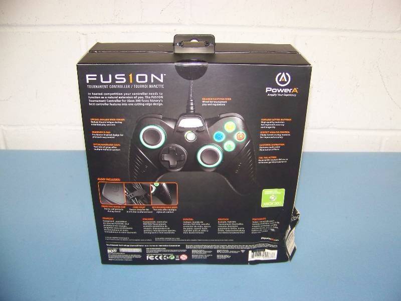 lot 33 image: PowerA, Fusion 1, Tournament Controller for XBox 360 Video Game Consoles - BRAND NEW