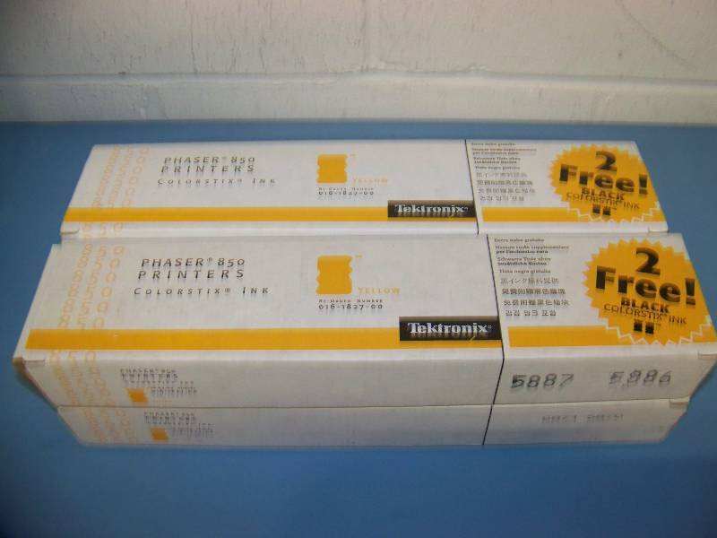 lot 81 image: (20) Tektronix, Color Printer Cartridges