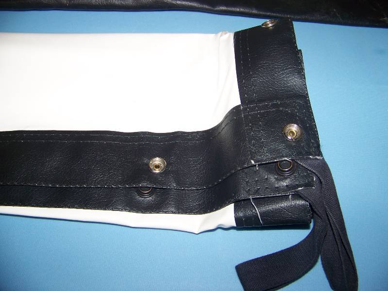 lot 27 image: 8 x 8, Front Projection Screen Material with Snap Edging