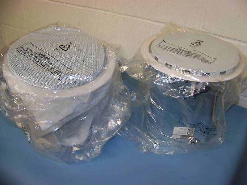 lot 72 image: (4) Tannoy, Single, In-Ceiling  Ceiling, Recessed Speakers  Loudspeakers - BRAND NEW