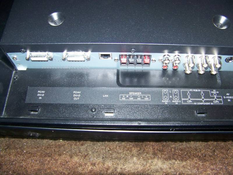 lot 7 image: 52, Sharp, LCD, Monitor  Display with Remote Control