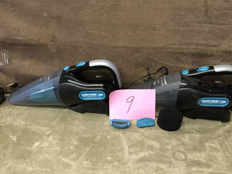 Lot of 2 Portable Vaccums