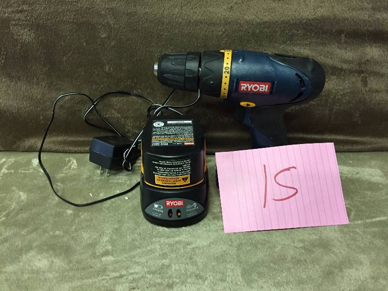 Ryobi 9.6 V Drill driver tested works