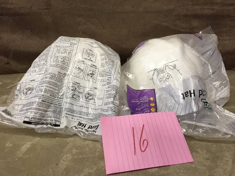 Lot of 2 Safety Hats