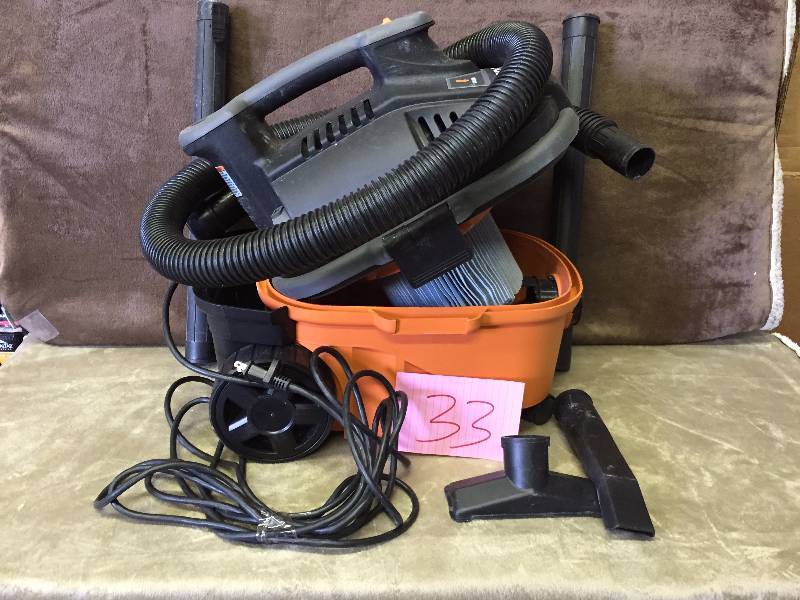 Ridgid Portable 4 Gal WeDry Vac