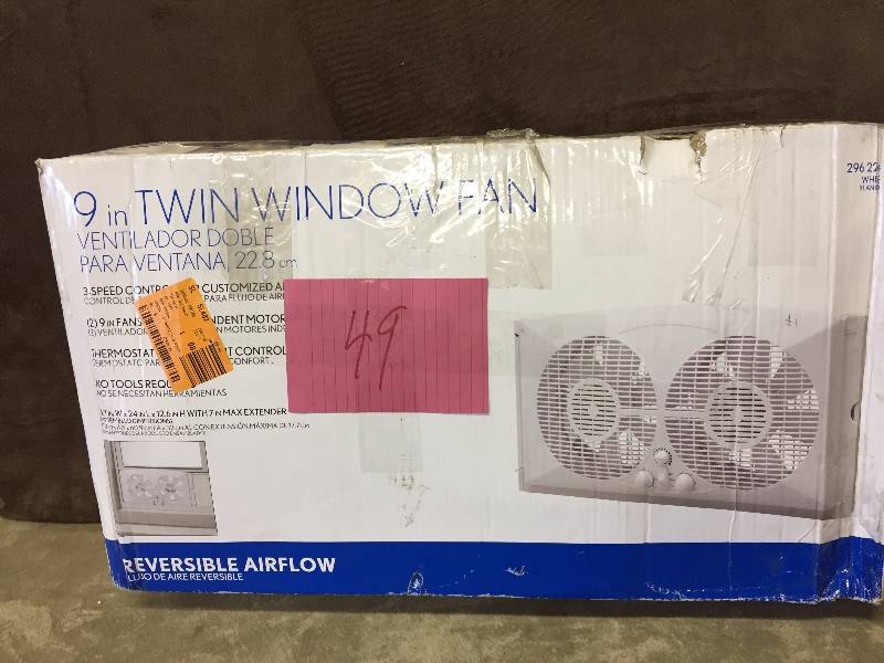 9in Window Fan