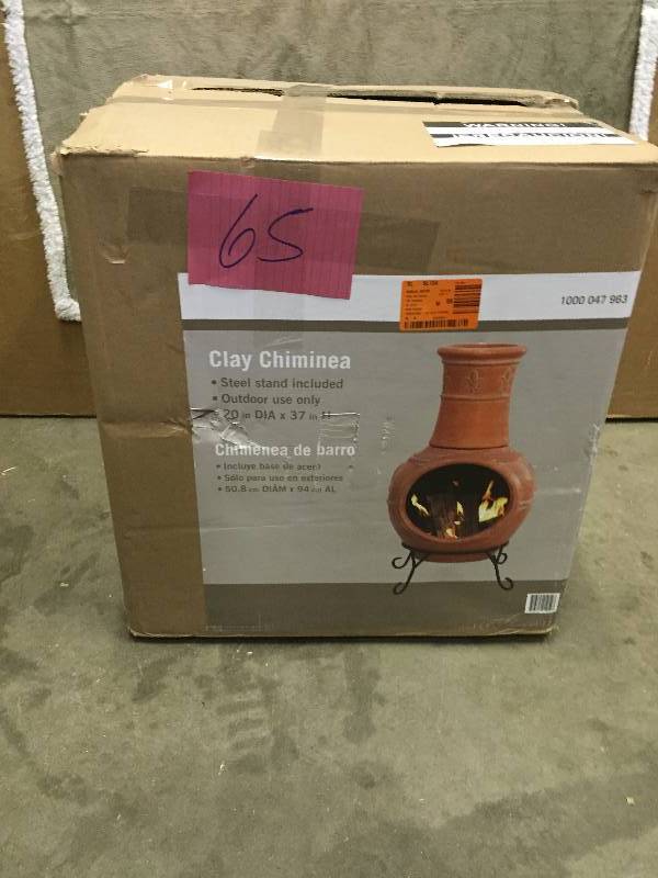 KD Clay Chiminea