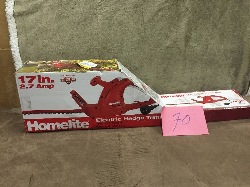 Homelite Electric Hedge Trimmer