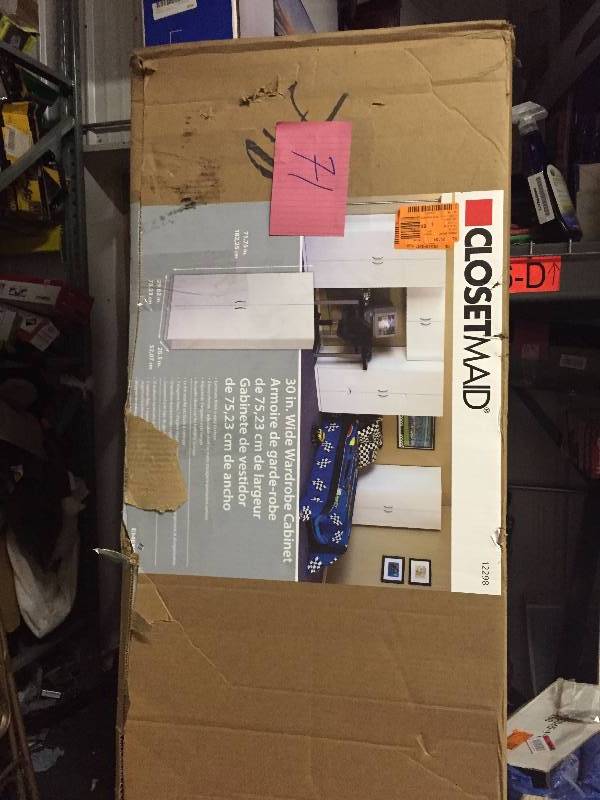 Closetmaid 30in Wide Wardrobe Cabinet