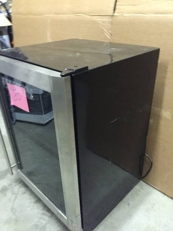 Wine Cooler dent on side