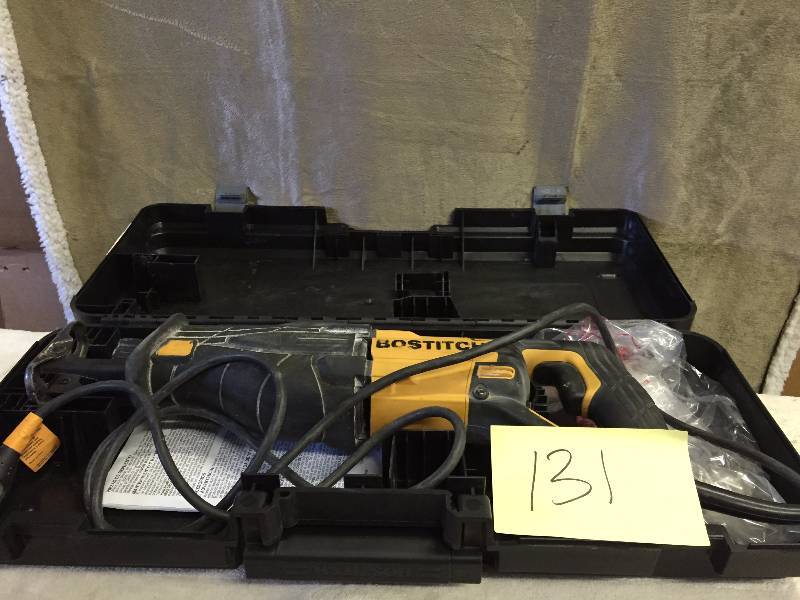 Bostitch 8.5 Amp Keyless Variable Speed Corded Reciprocating Saw Tested works