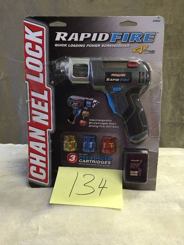 Channel Lock Rapid Fire Drill New