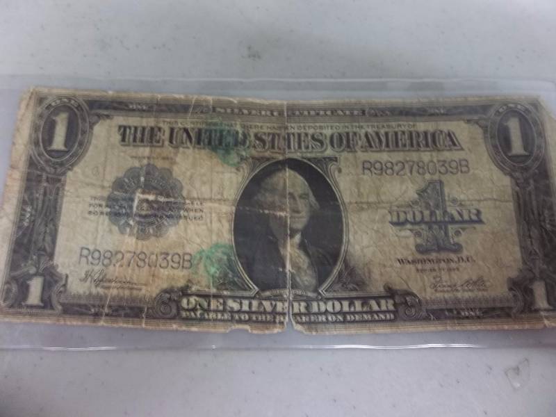 Silver Certificate Large Bill 1923 Series