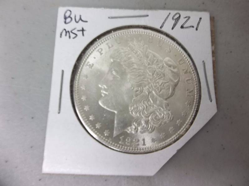 1921 Morgan Silver Dollar Unc MS