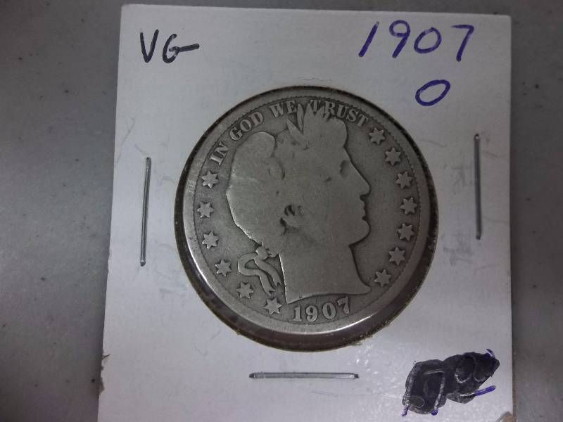 1907 O Morgan Half Dollar