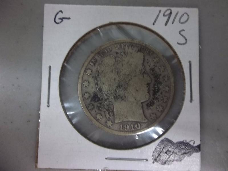 1910 S Morgan Half Dollar