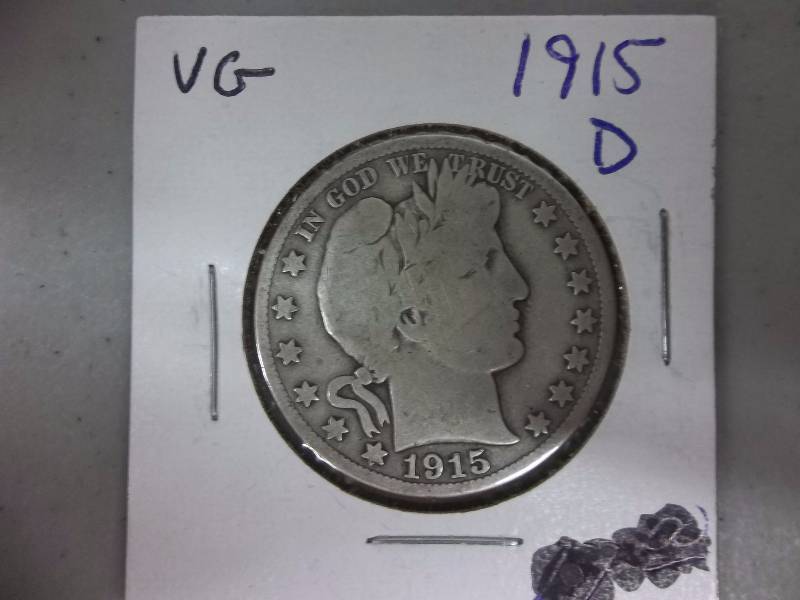 1915 D Morgan Half Dollar