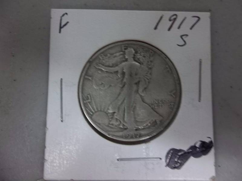 1917 S Walker Half Dollar